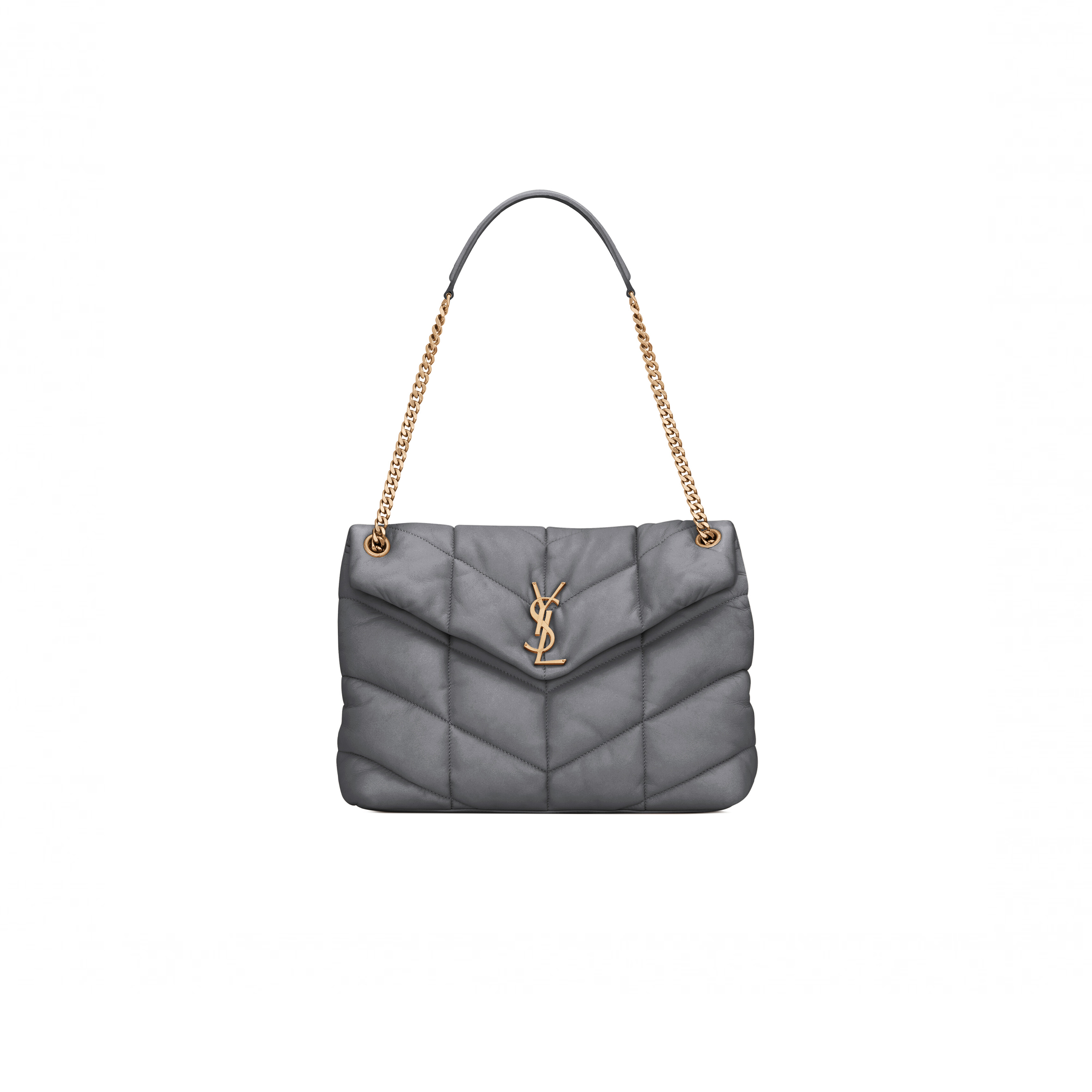 YSL PUFFER MEDIUM IN NAPPA LEATHER 5774751EL071112 (35*23*13.5cm)